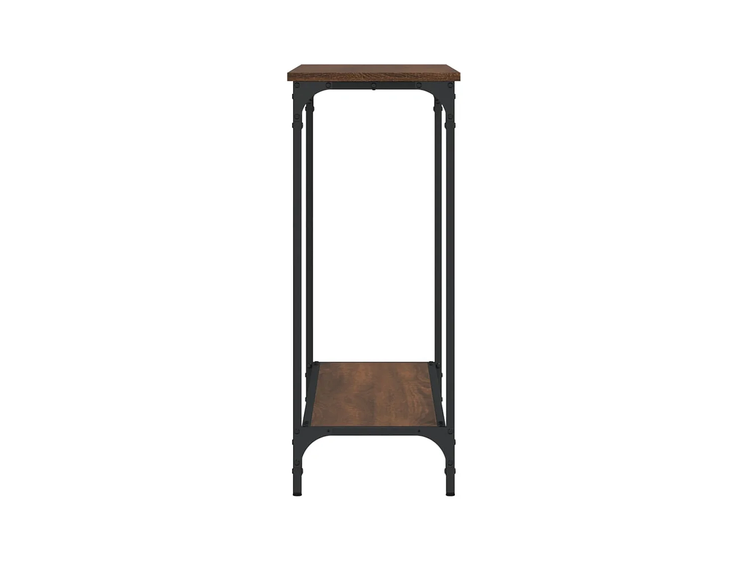 Konsolentisch,Flurtisch Braun Eichen-Optik 101x30,5x75 cm Holzwerkstoff -gkd53906