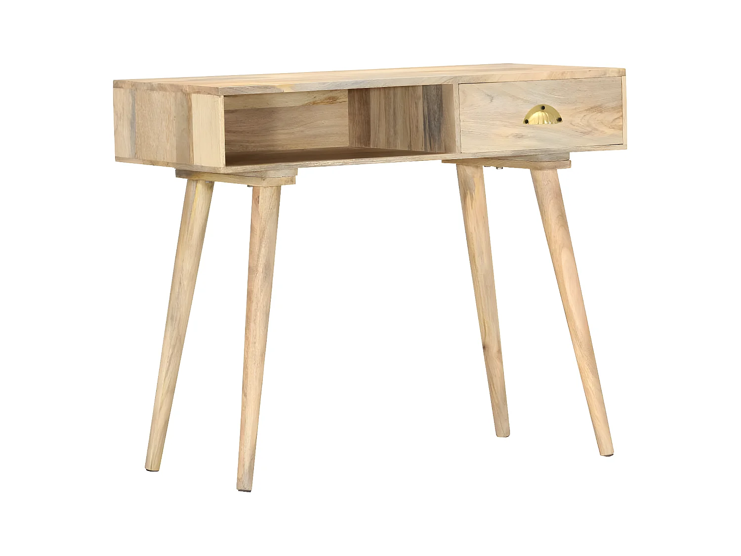 Table console 90x45x75 cm bois de manguier massif GHR19051