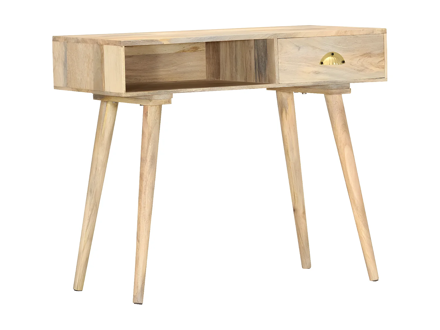 Table console 90x45x75 cm bois de manguier massif GHR19051