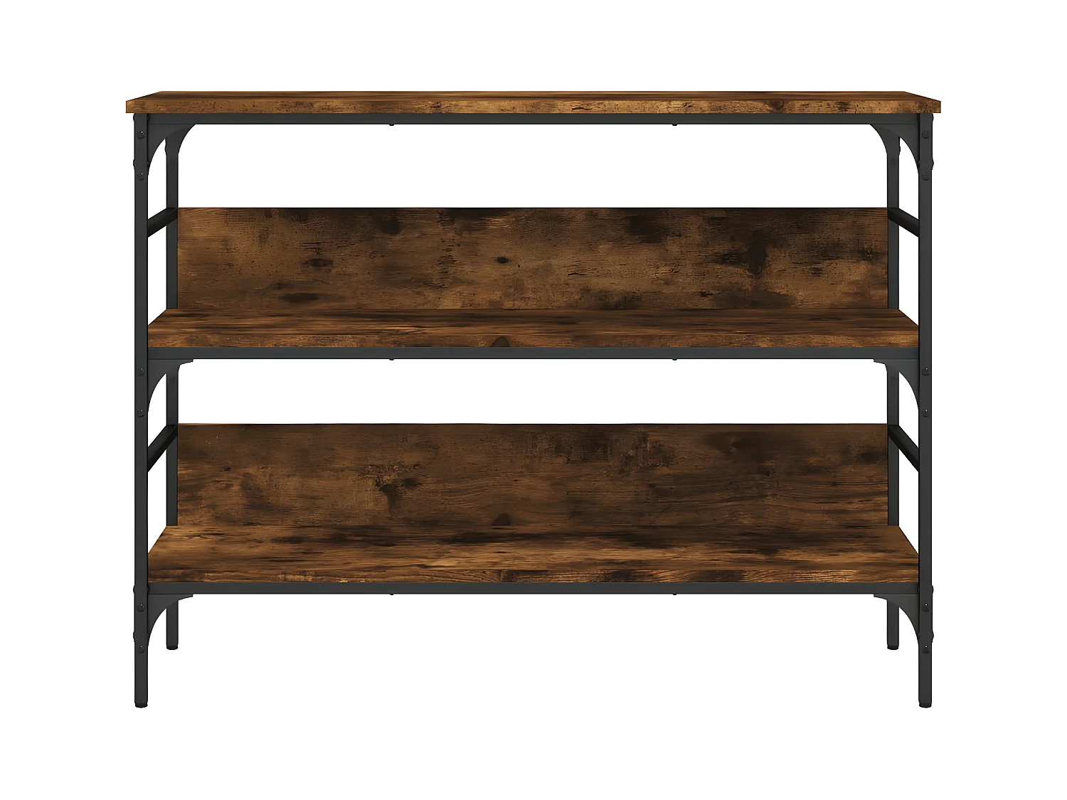 Konsolentisch,Flurtisch Räuchereiche 100x32x75 cm Holzwerkstoff -gkd697446