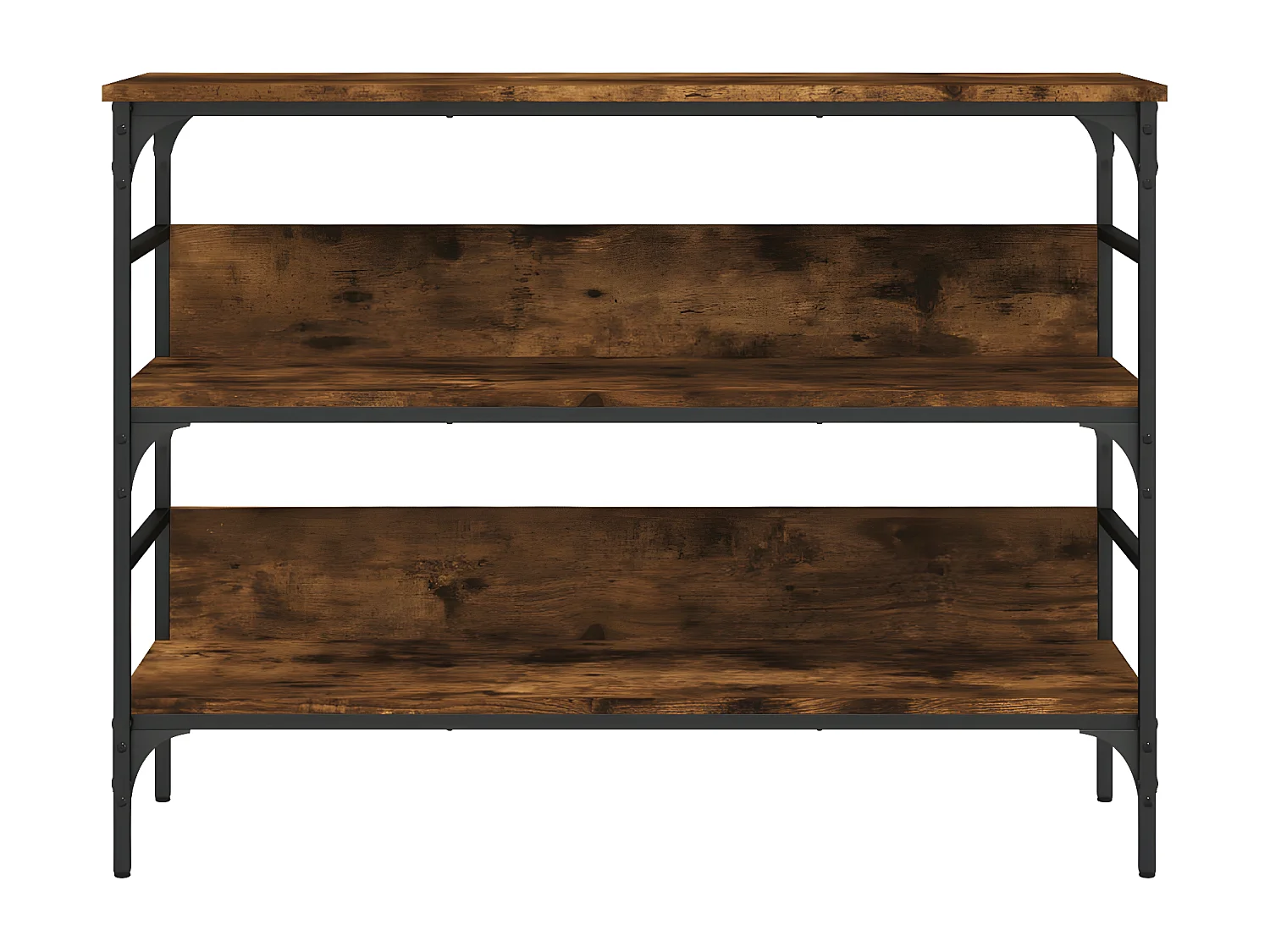 Konsolentisch,Flurtisch Räuchereiche 100x32x75 cm Holzwerkstoff -gkd697446