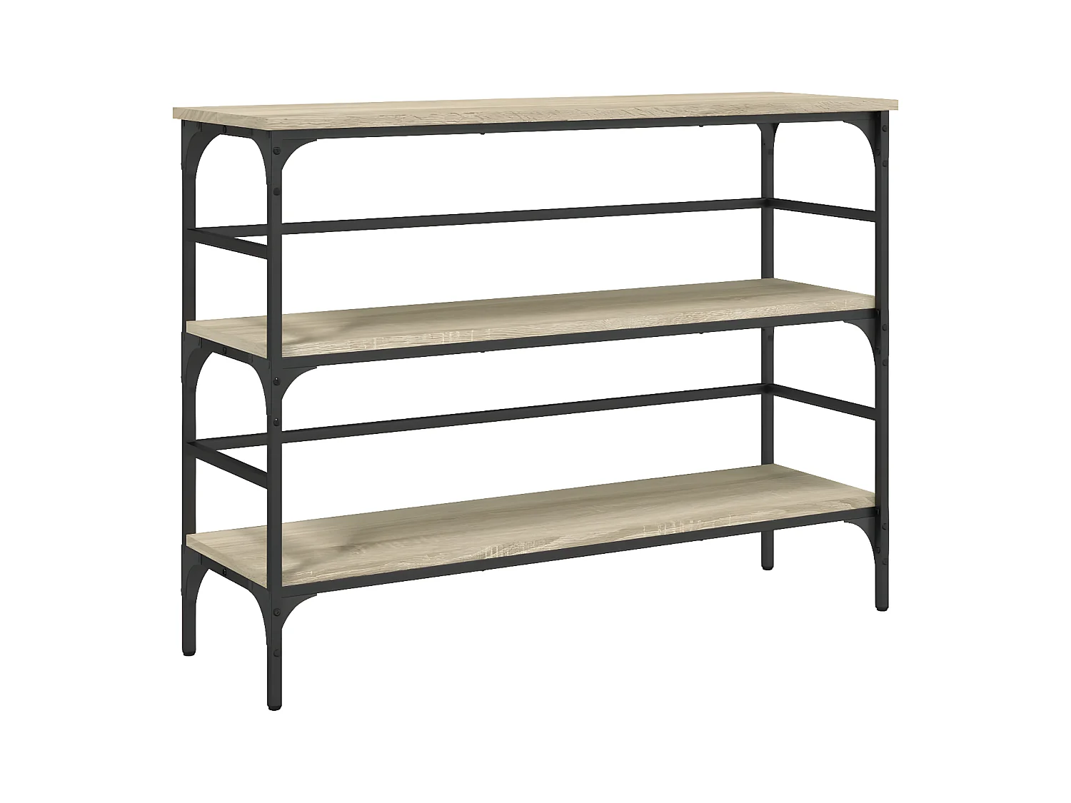 Konsolentisch,Flurtisch Sonoma-Eiche 100x32x75 cm Holzwerkstoff -gkd255768