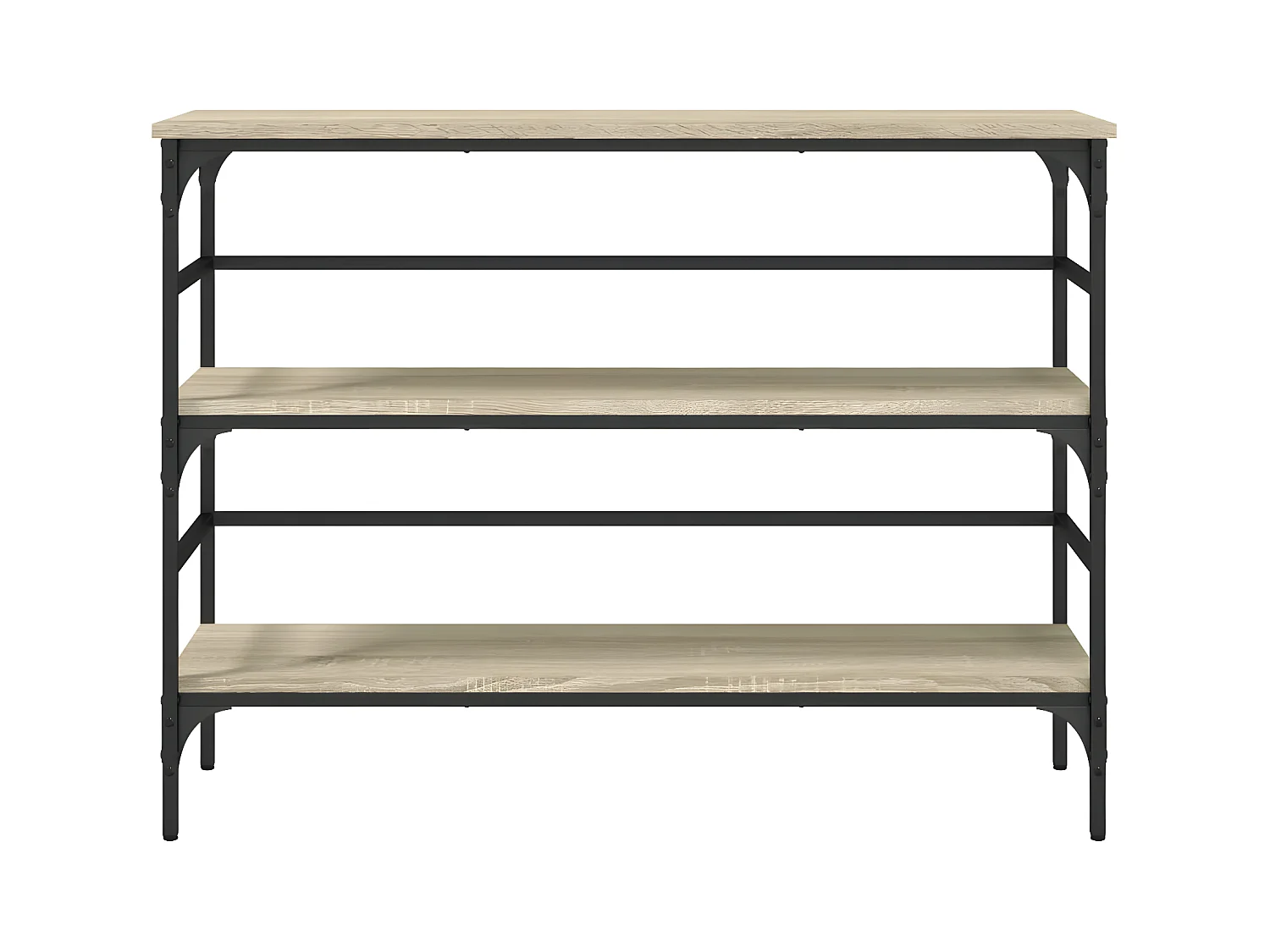 Konsolentisch,Flurtisch Sonoma-Eiche 100x32x75 cm Holzwerkstoff -gkd255768