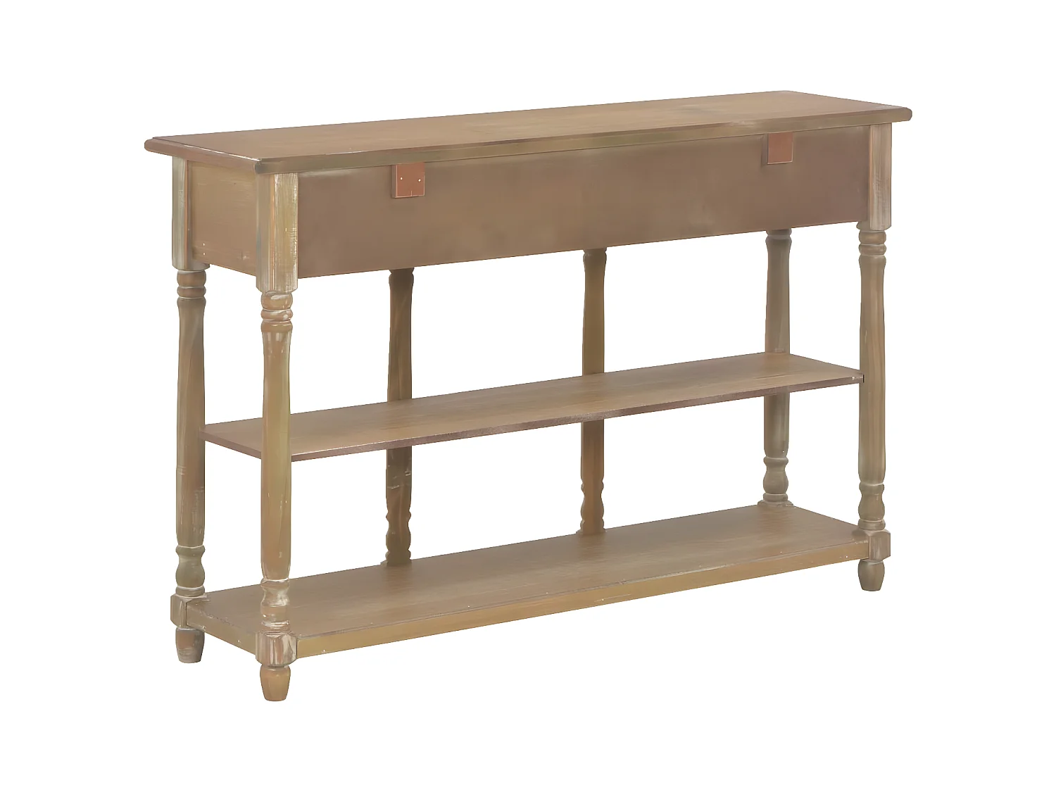 Wandtafel 110x30x76 cm bewerkt hout NL731639