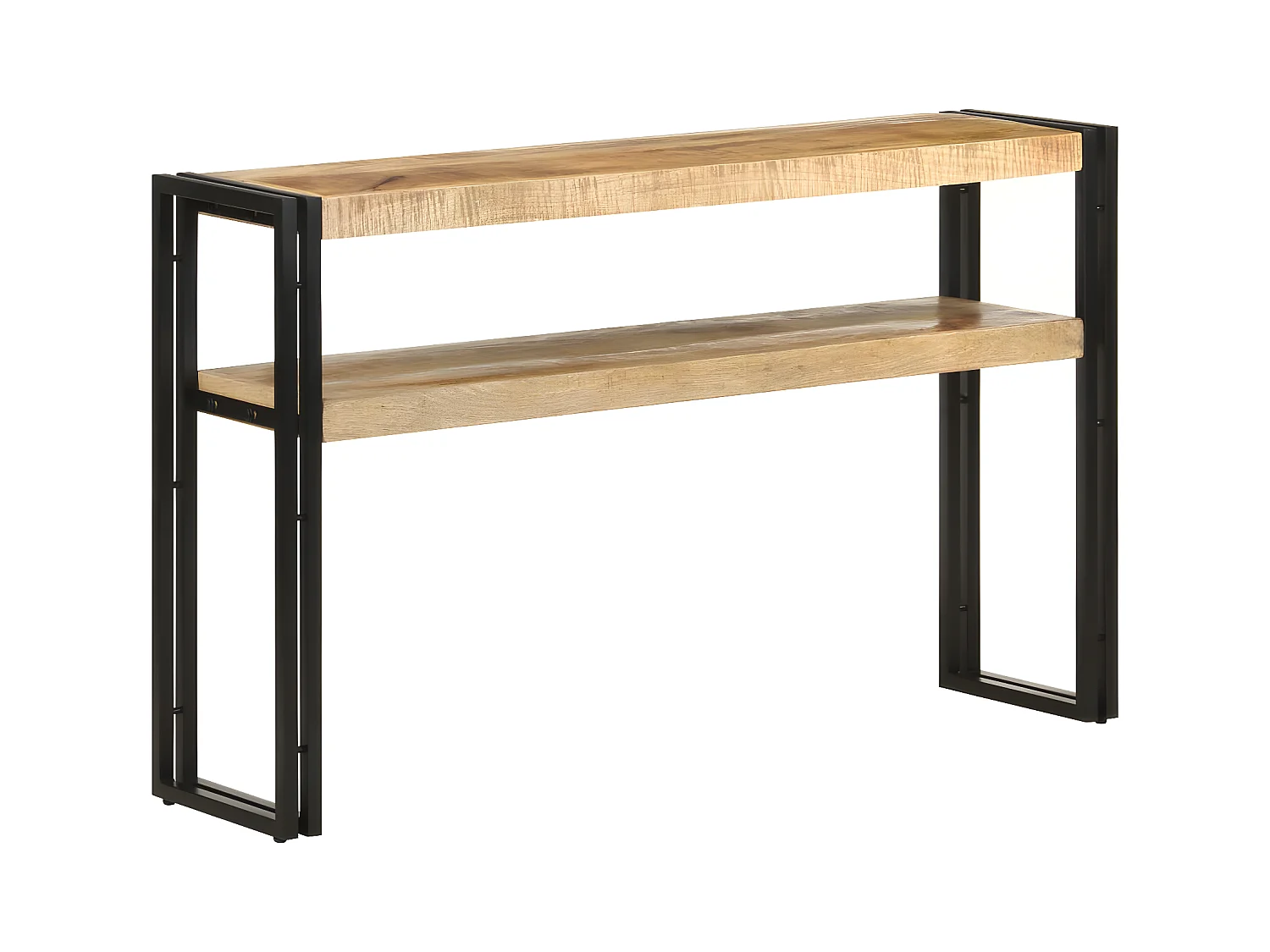 Table console 120x30x75 cm Bois de manguier brut GHR26876