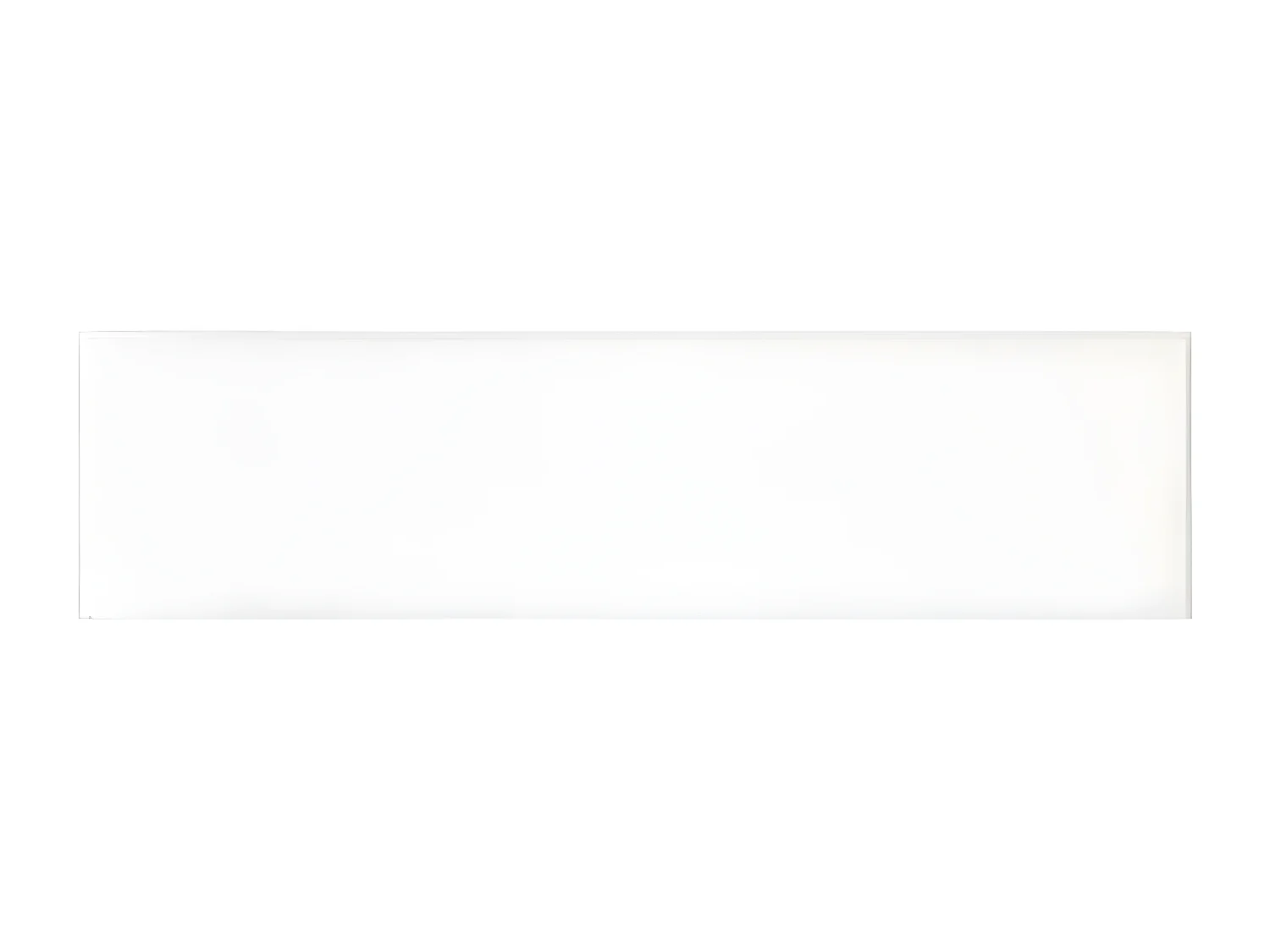 Table console blanc 110 x 30 x 76 cm bois d'ingénierie GHR82875