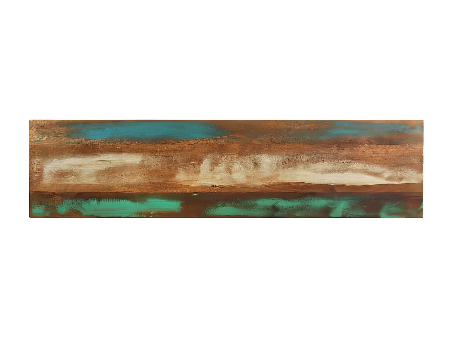 Table console 120x30x75 cm Bois de récupération massif GHR74794