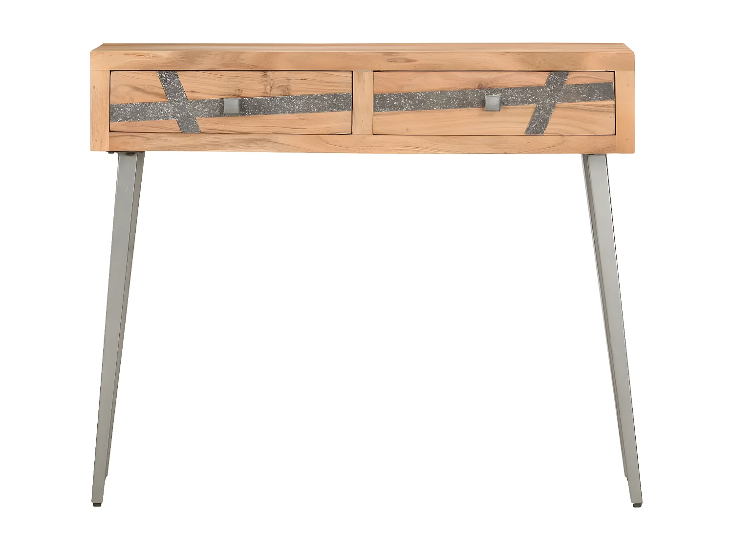 Wandtafel 90x30x75 cm massief acaciahout NL149918