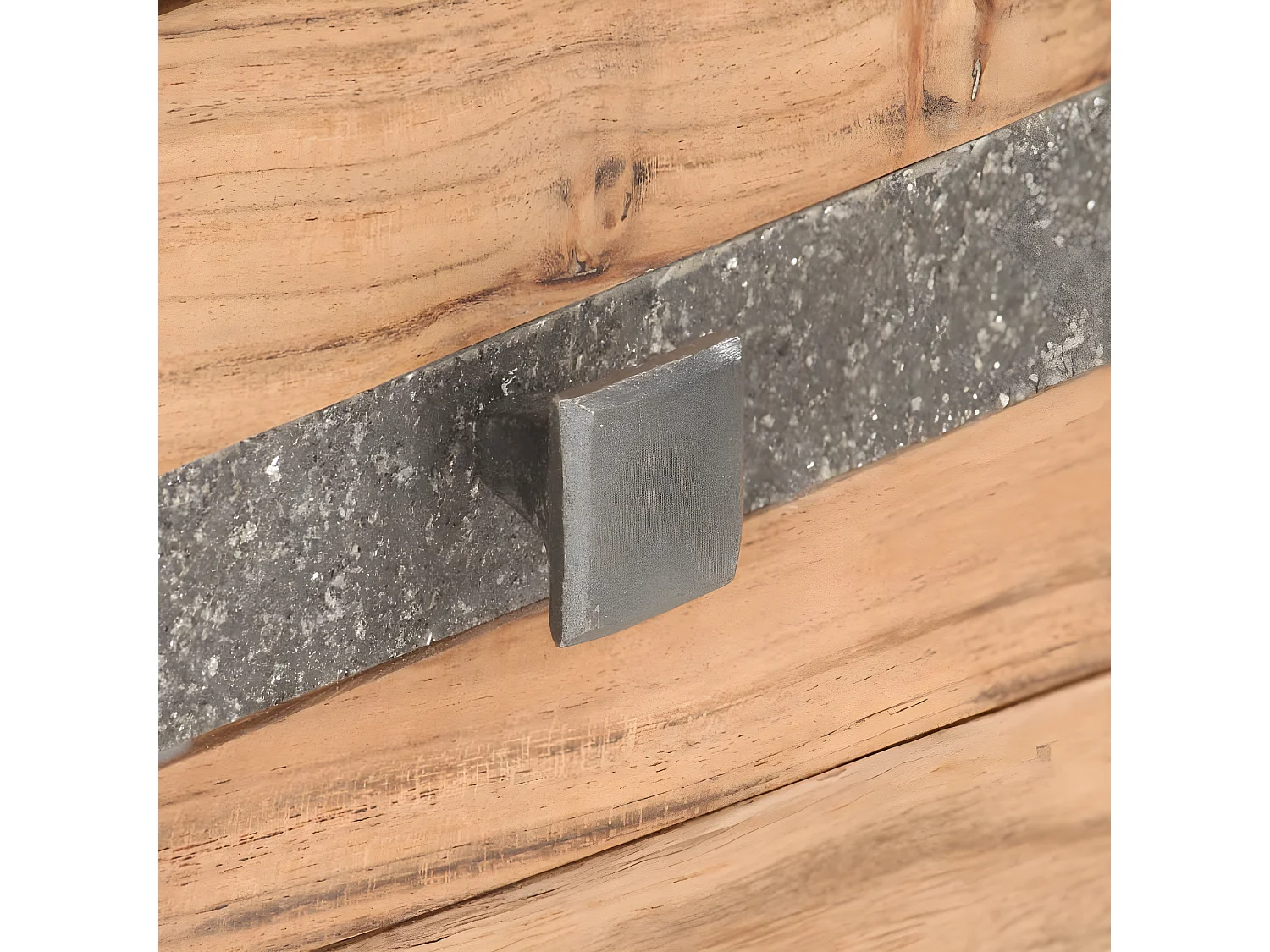 Wandtafel 90x30x75 cm massief acaciahout NL149918