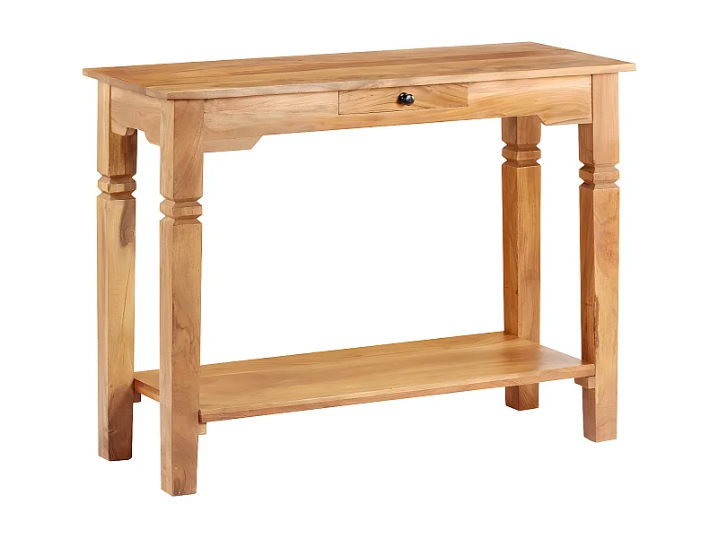 Table console 100x40x76 cm Bois d'acacia massif GHR99991