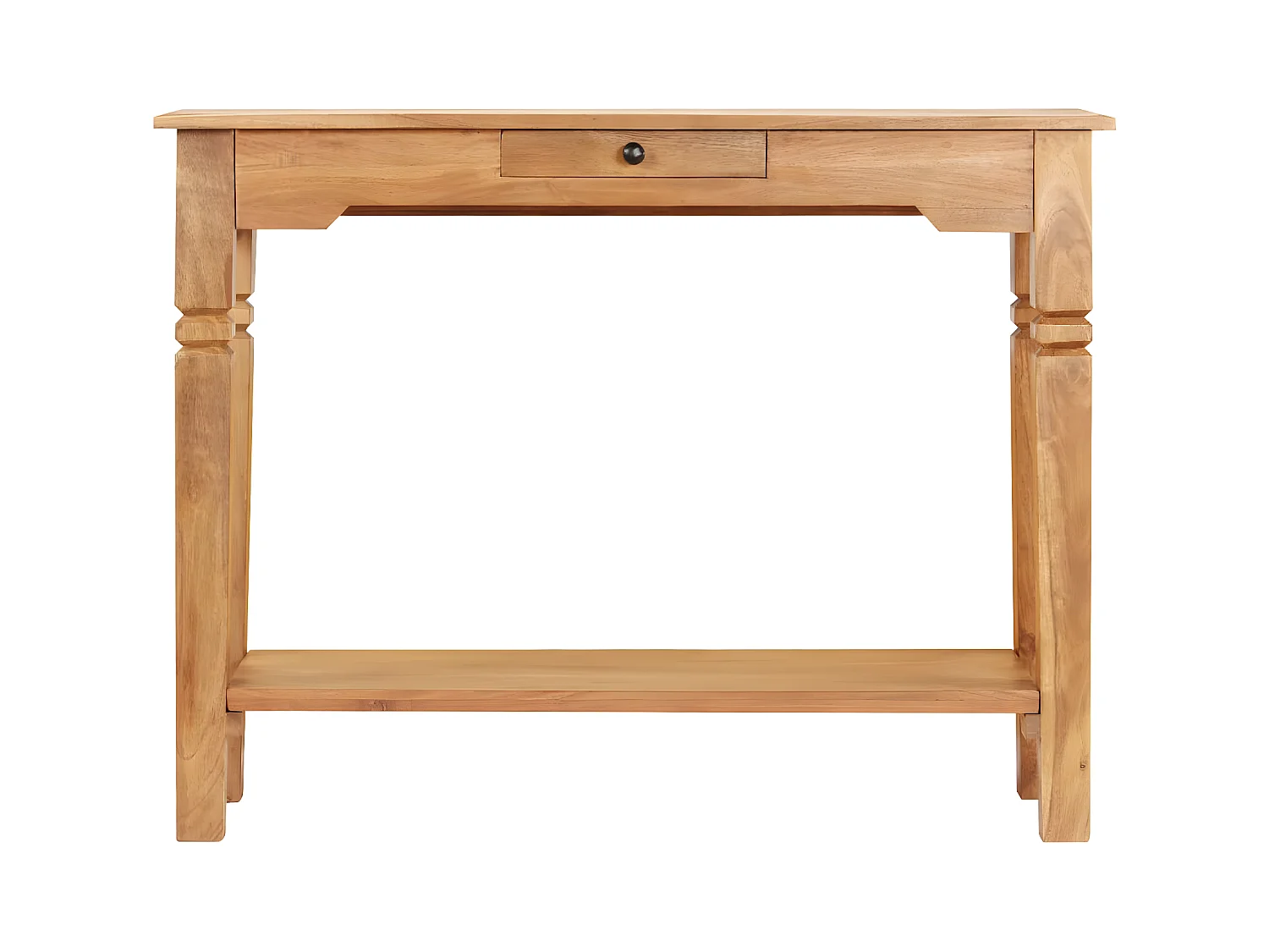 Wandtafel 100x40x76 cm massief acaciahout NL412709