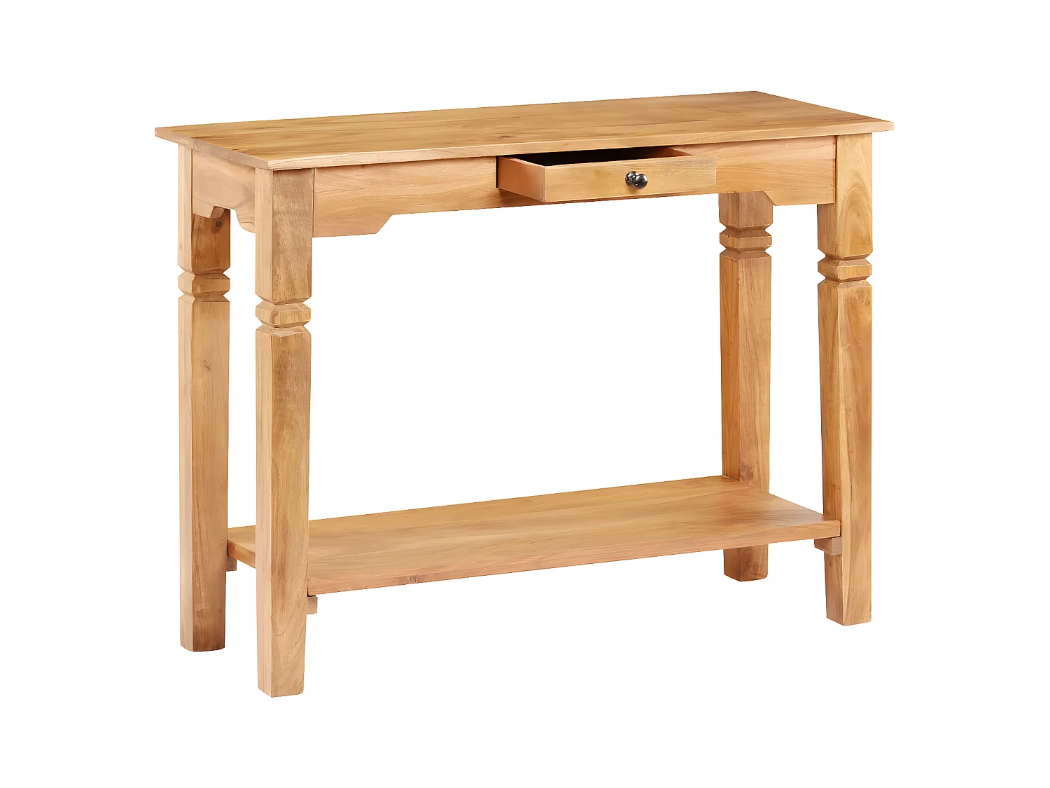 Wandtafel 100x40x76 cm massief acaciahout NL412709