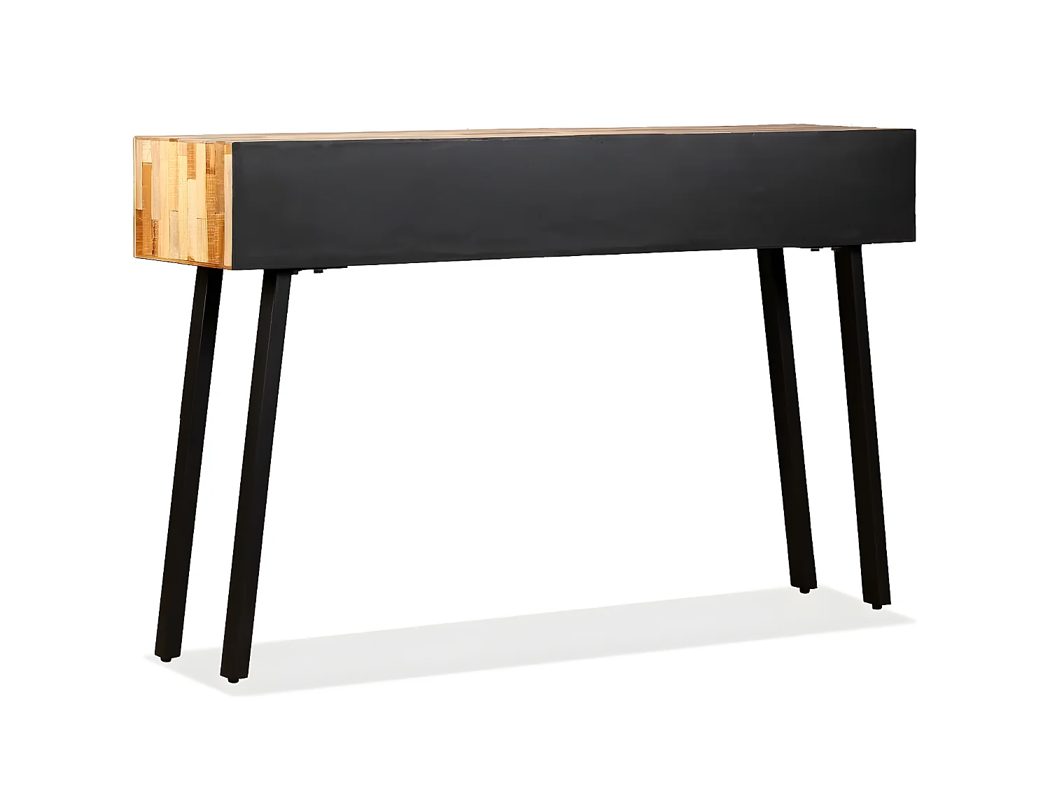 Konsolentisch,Flurtisch Recyceltes Teak Massiv 120 x 30 x 76 cm -gkd493133