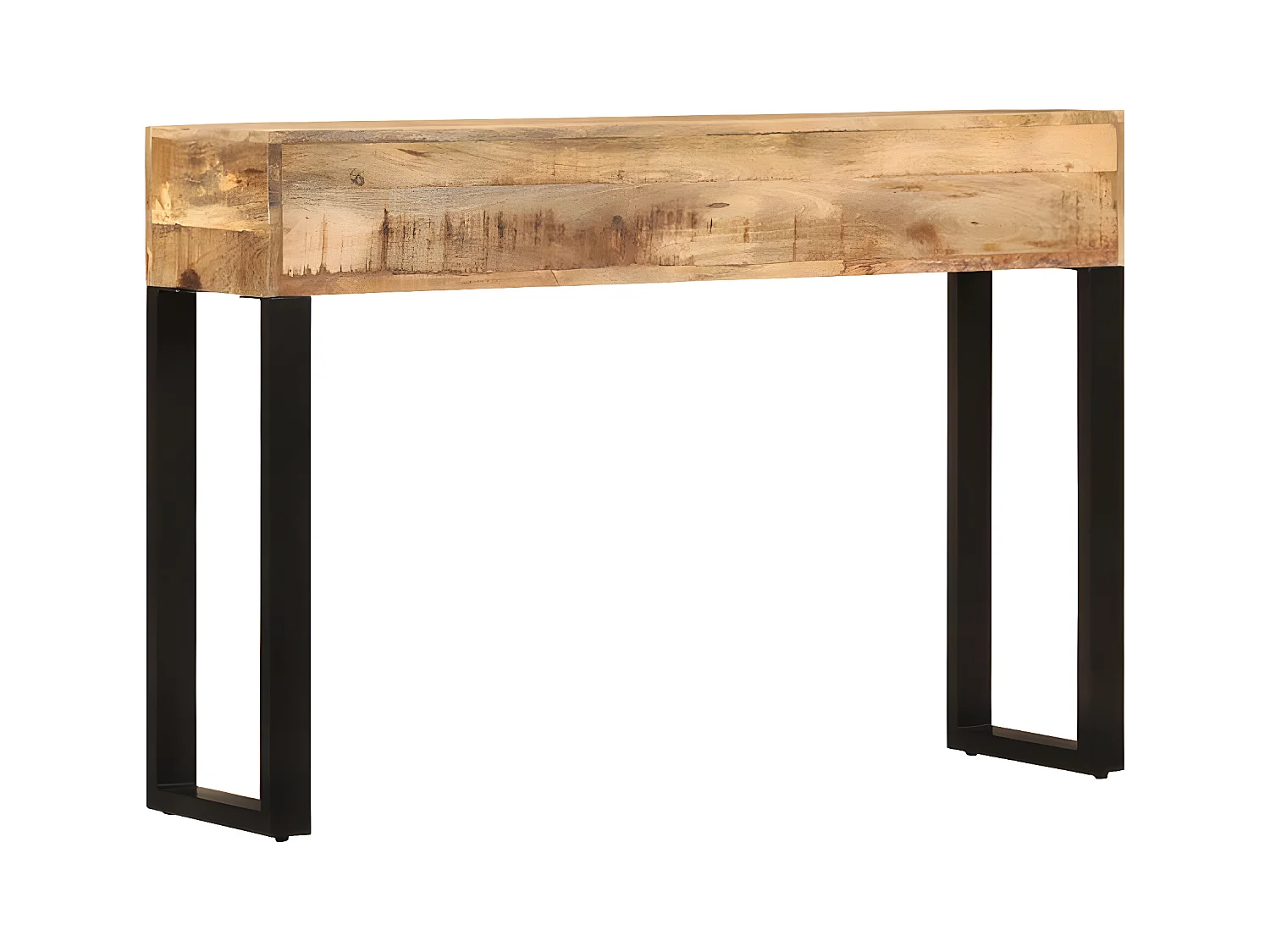 Wandtafel 110x30x76 cm massief mangohout NL919664