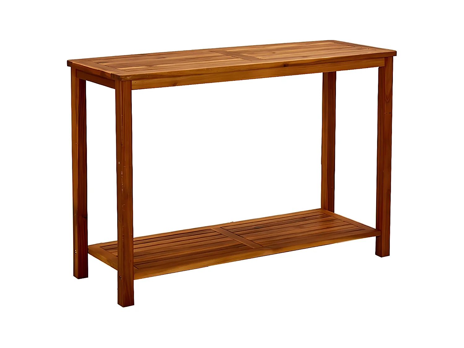 Tuinwandtafel 110x40x75 cm massief acaciahout NL856741