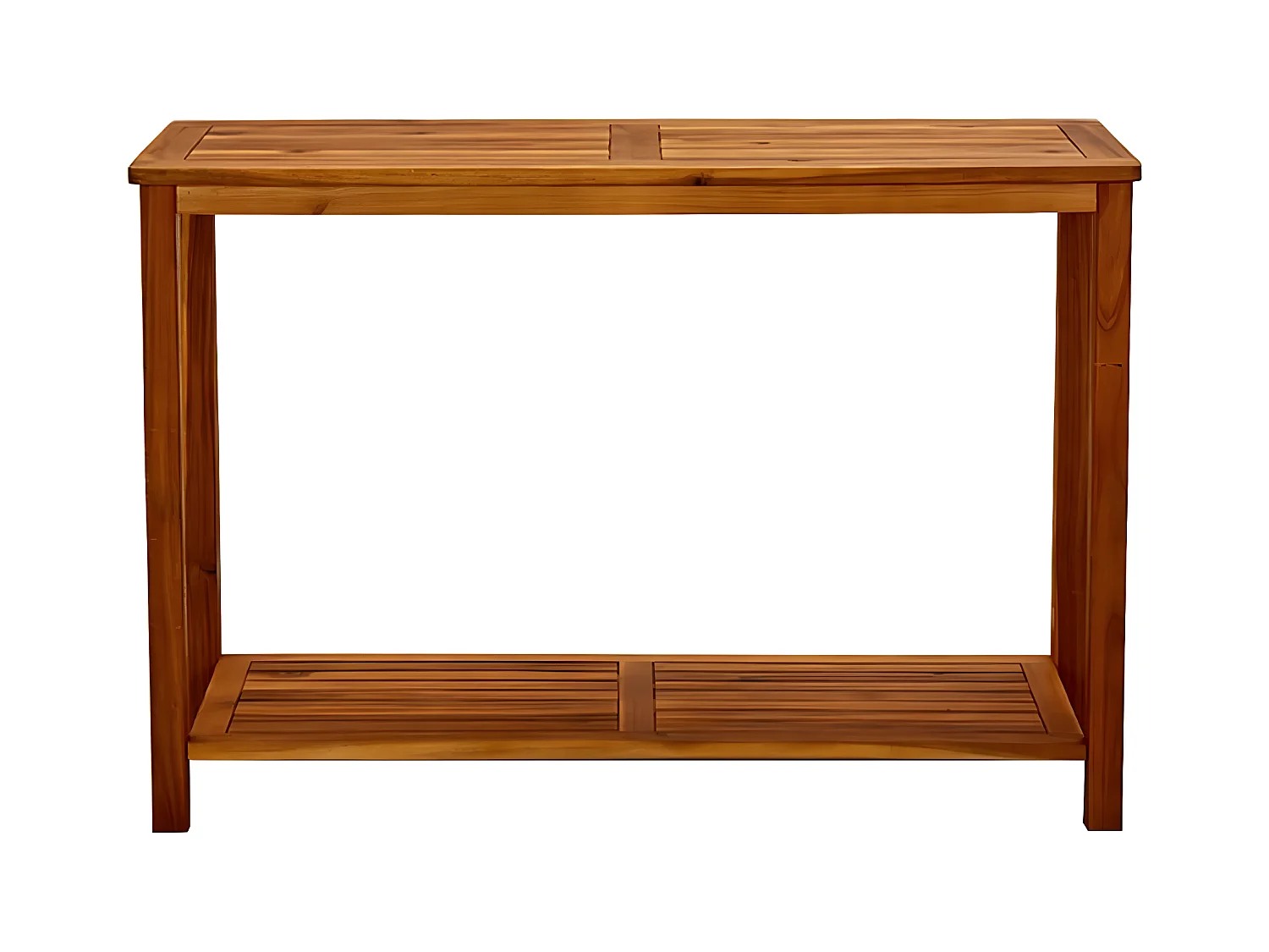 Tuinwandtafel 110x40x75 cm massief acaciahout NL856741