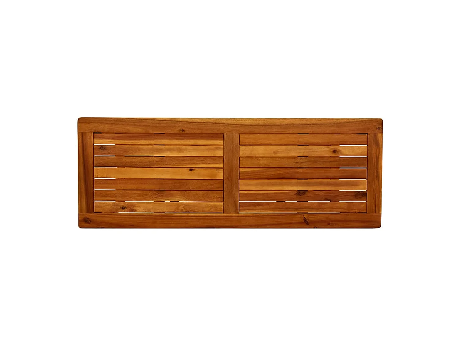 Tuinwandtafel 110x40x75 cm massief acaciahout NL856741