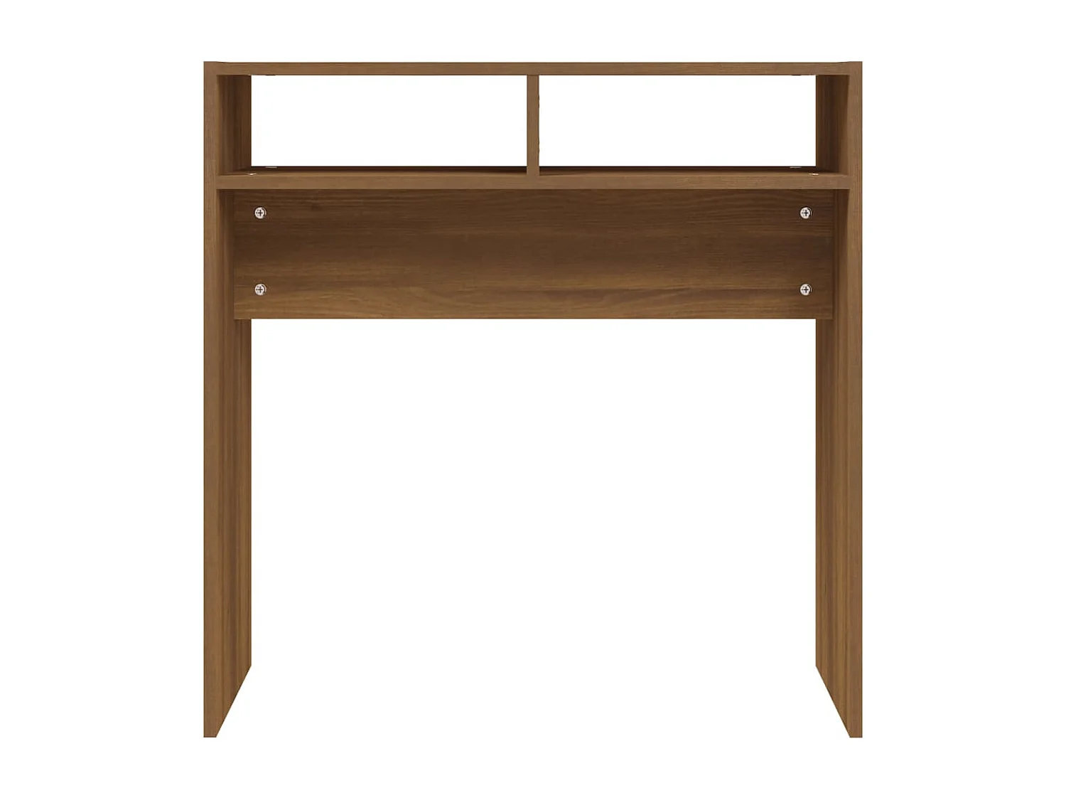 Konsolentisch,Flurtisch Braun Eichen-Optik 78x30x80 cm Holzwerkstoff -gkd189751