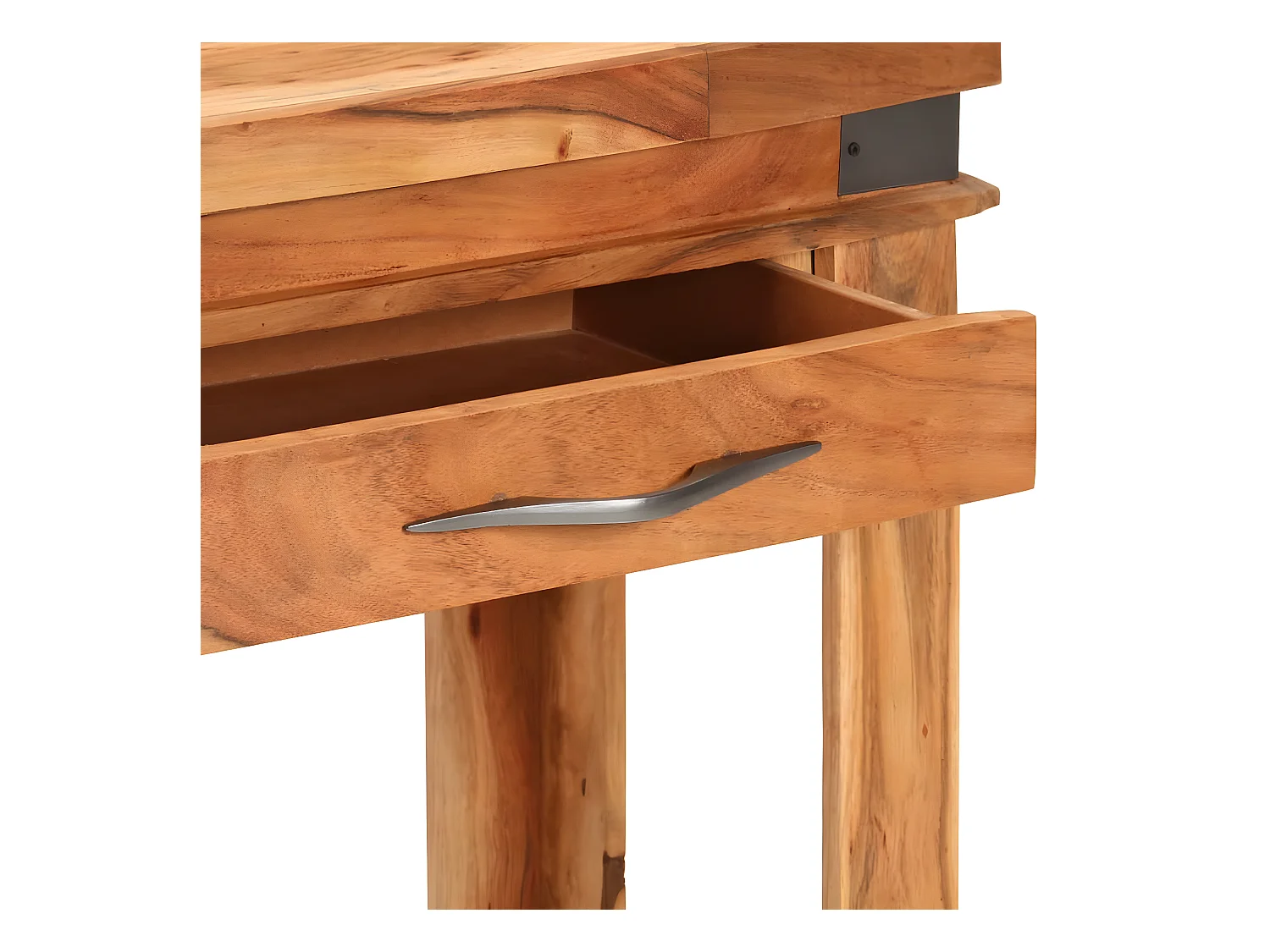 Wandtafel 110x34x74 cm massief acaciahout NL301976