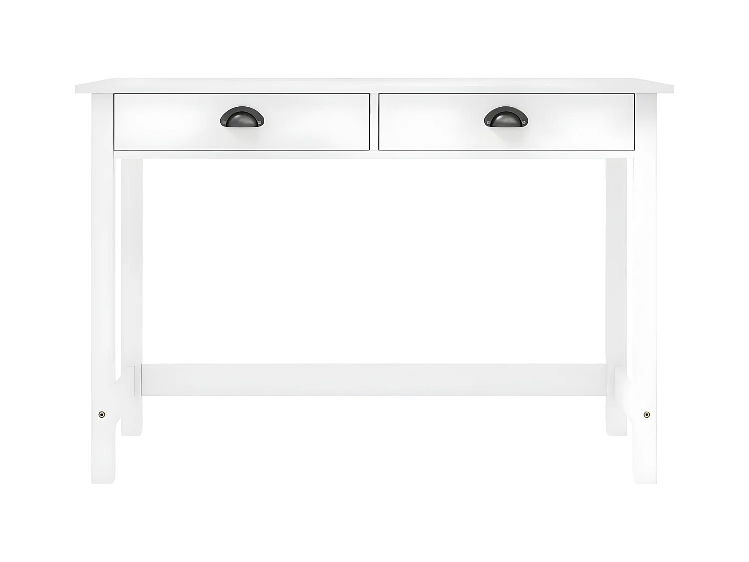 Konsolentisch,Flurtisch Hill mit 2 Schubladen 110x45x74 cm Kiefernholz -gkd192675