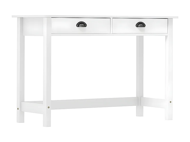 Mesa consola Hill c/ 2 gavetas 110x45x74 cm pinho maciço PT972450