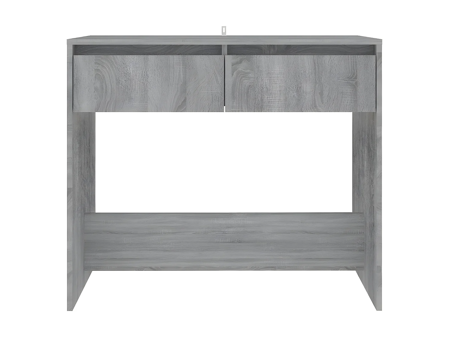 Mesa consola madera de ingeniería gris Sonoma 89x41x76,5 cm ES569248