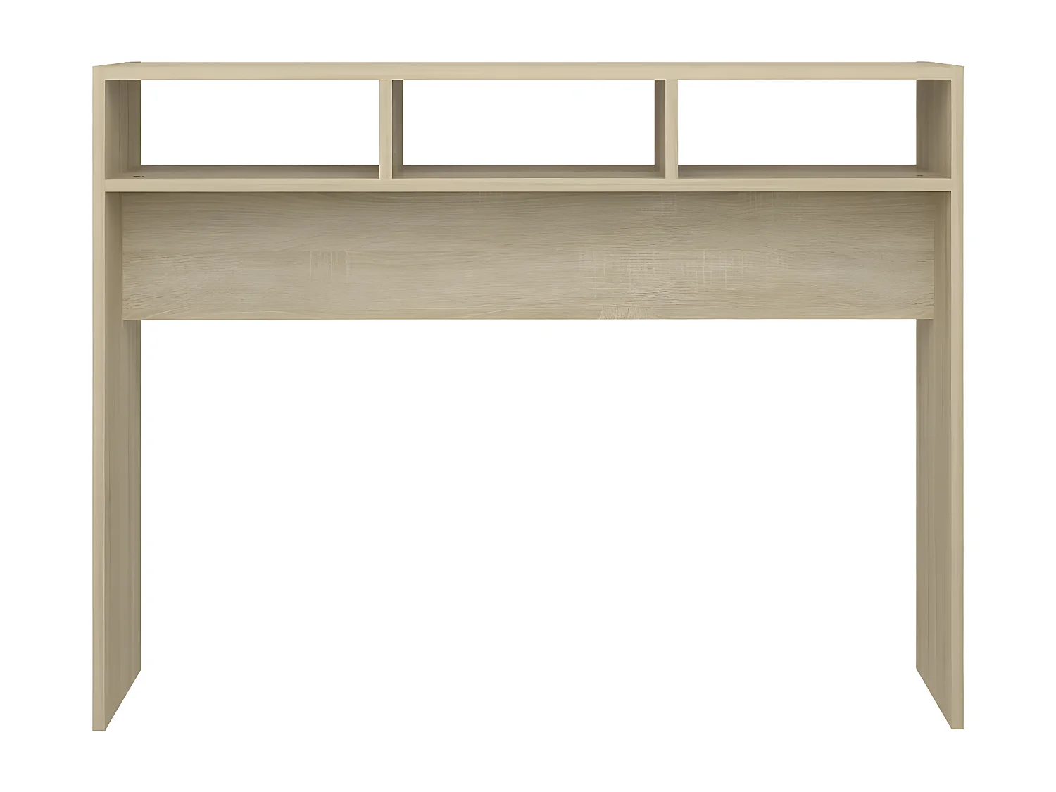 Mesa consola madera contrachapada roble Sonoma 105x30x80 cm ES348602