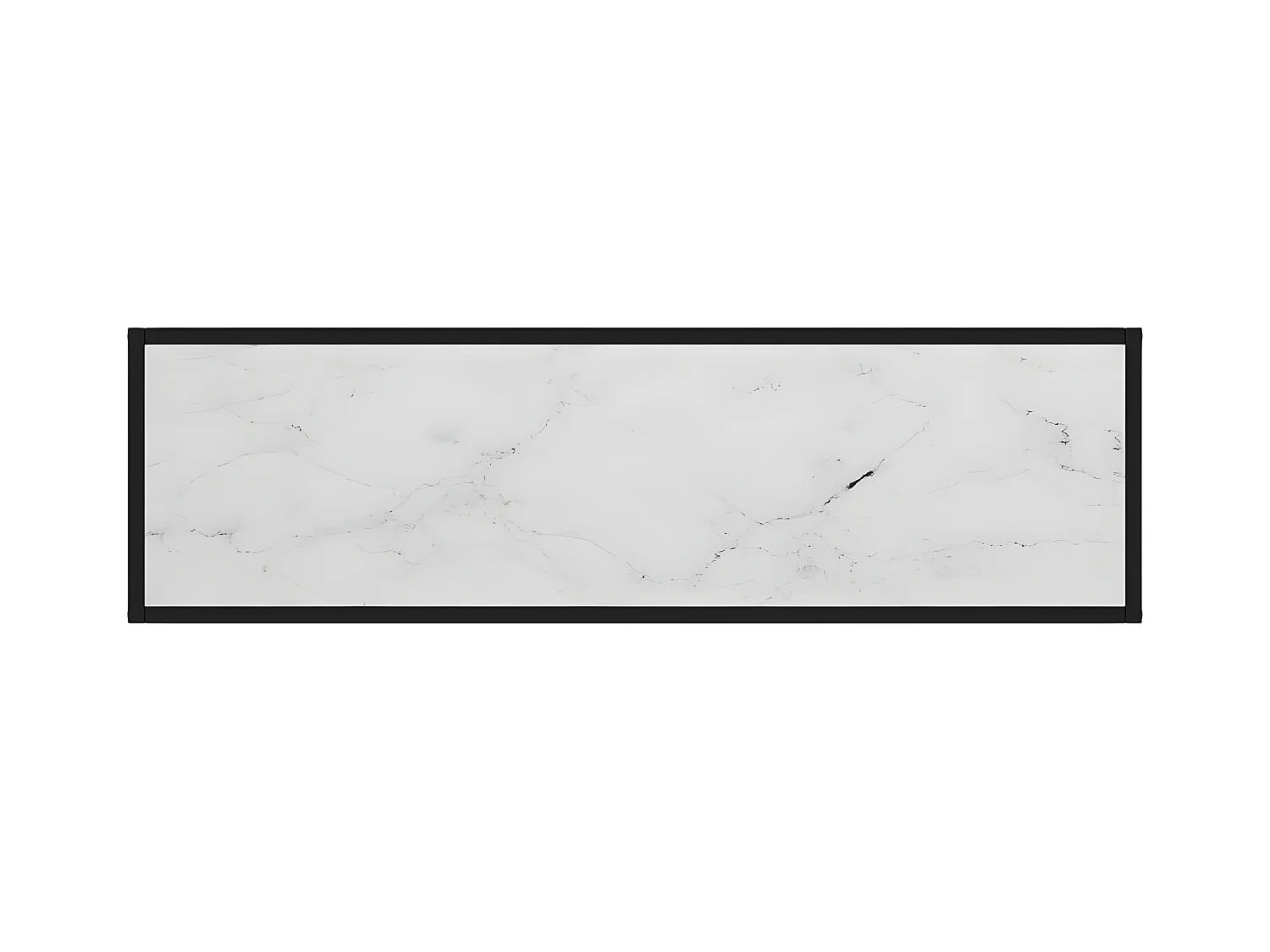 Konsolentisch,Flurtisch Weiß 120x35x75 cm Hartglas -gkd470556