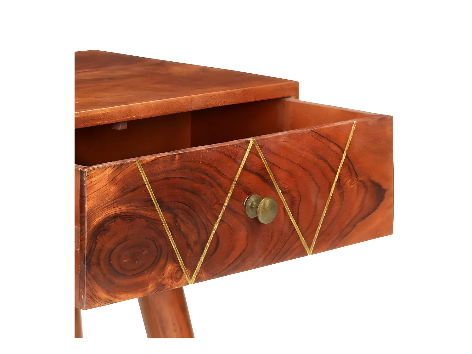 Wandtafel 90x35x76 cm massief acaciahout NL273738