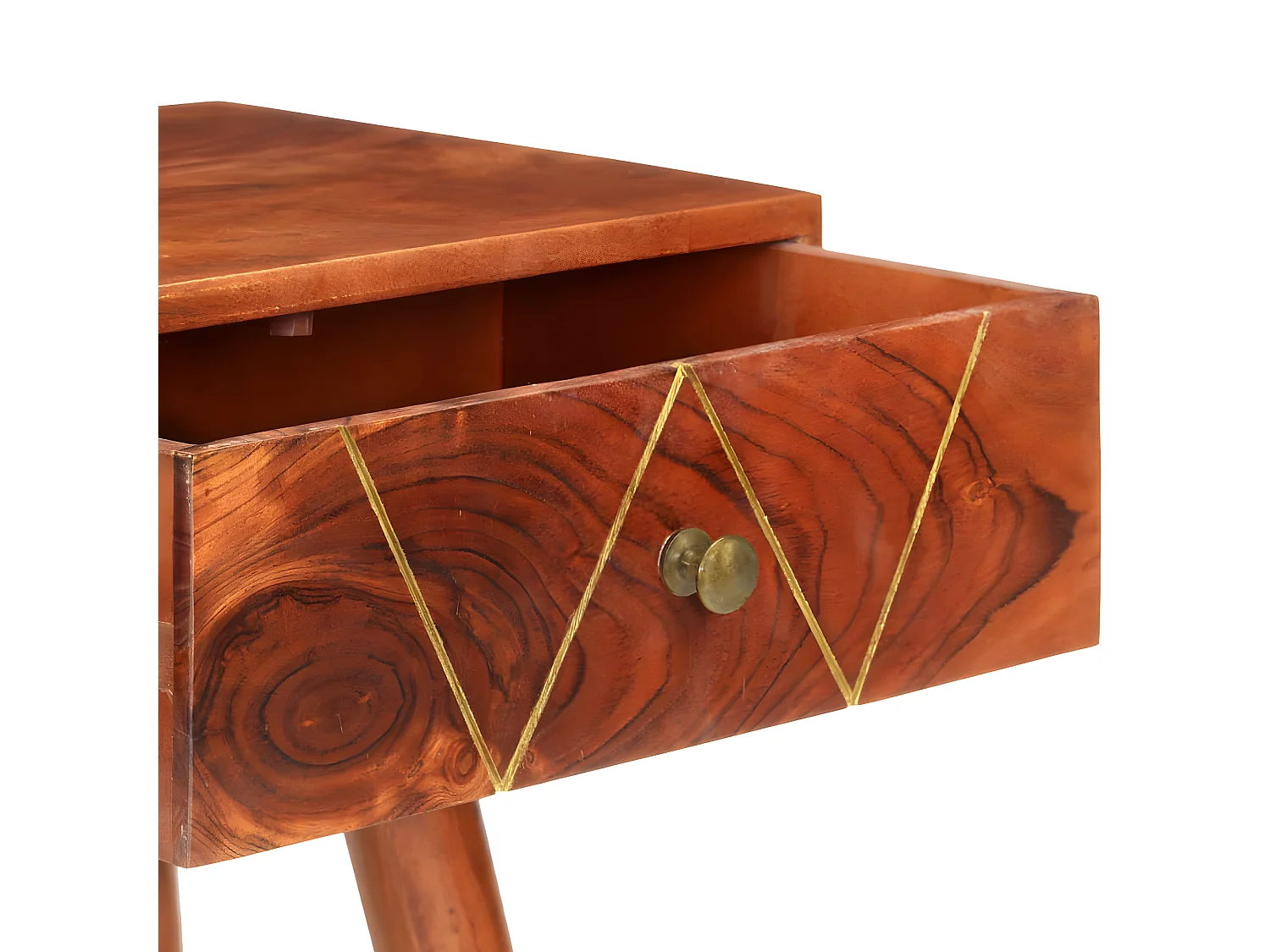 Table console 90x35x76 cm Bois d'acacia massif GHR82954