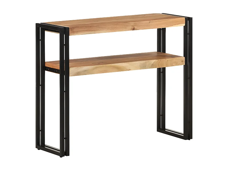 Konsolentisch,Flurtisch 90x30x75 cm Massivholz Akazie -gkd363183