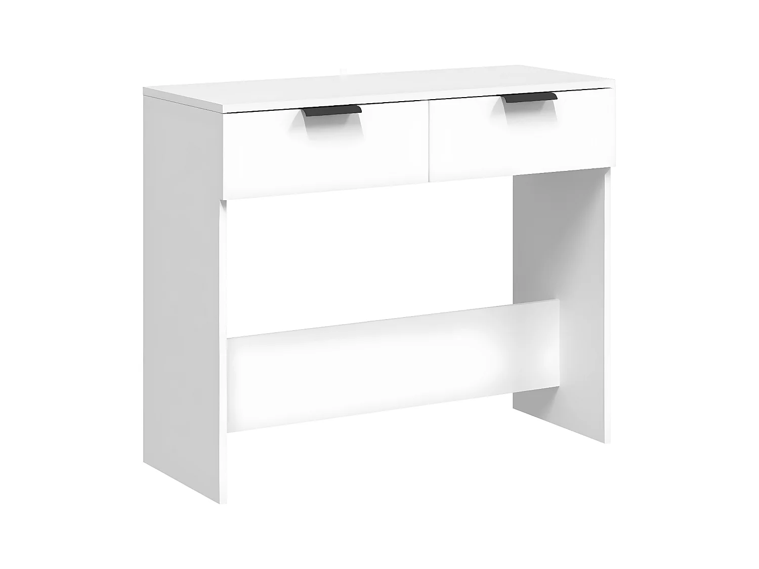 Konsolentisch,Flurtisch Weiß 90x36x75 cm Holzwerkstoff -gkd564564