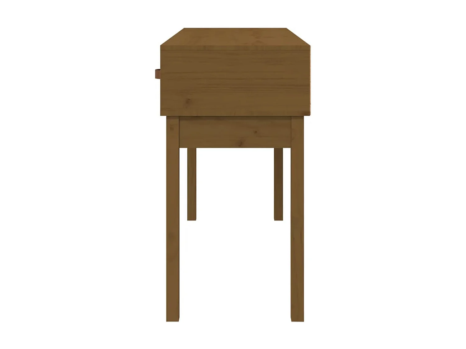 Table console Marron miel 114x40x75 cm Bois massif de pin GHR30254