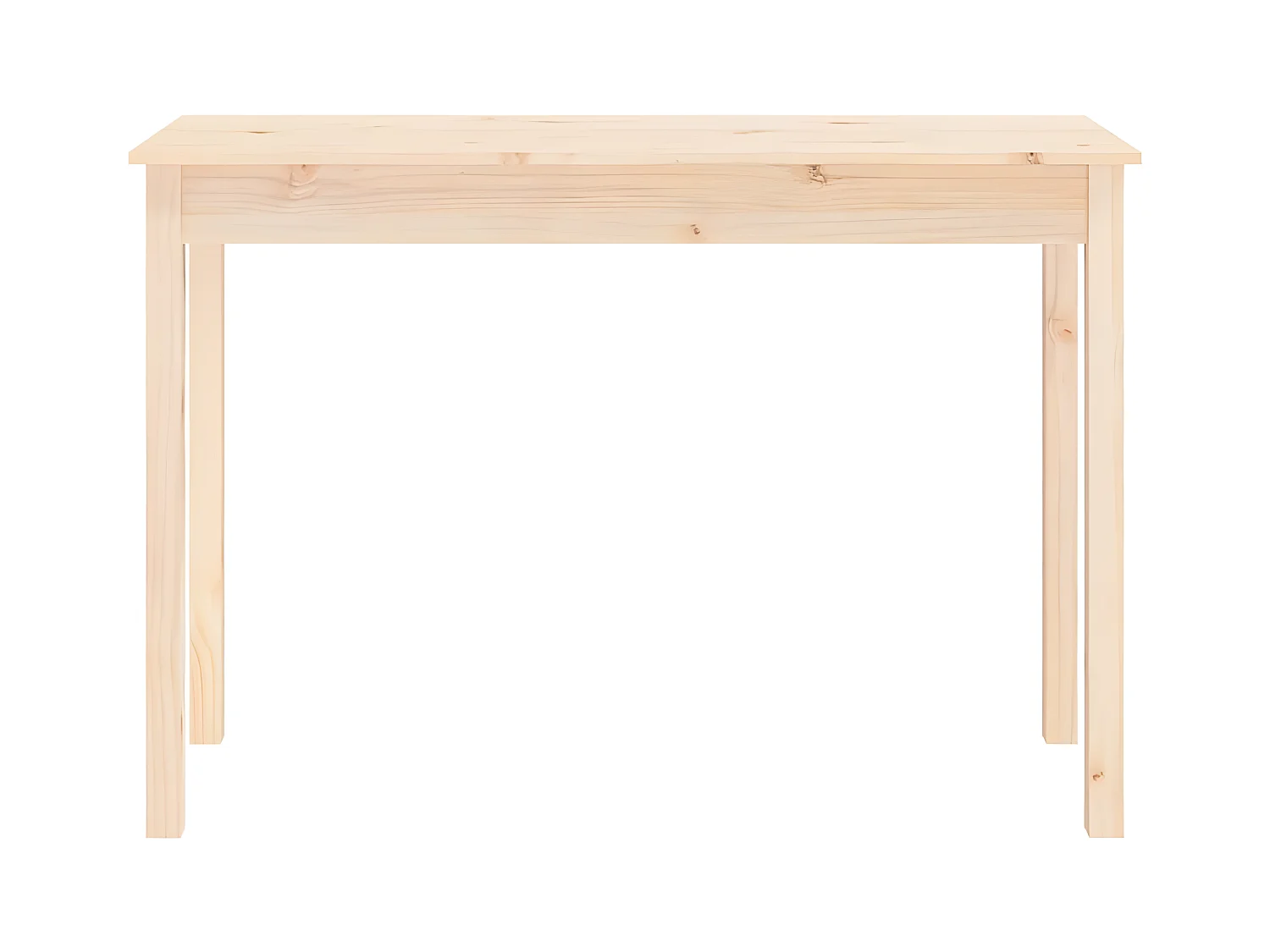 Wandtafel 110x40x75 cm massief grenenhout NL104248