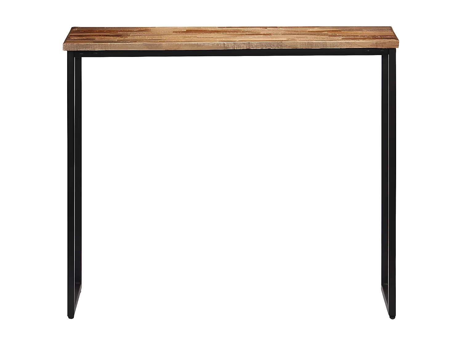 Table console Teck recyclé massif 90 x 30 x 76 cm GHR83617