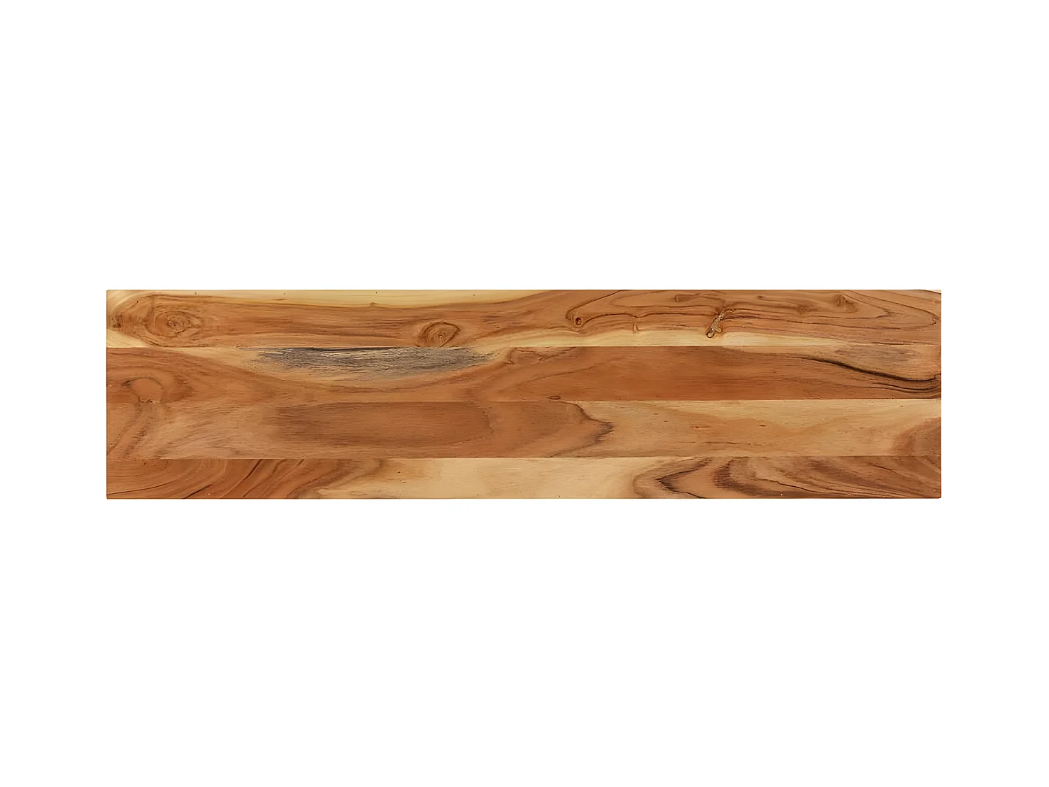 Wandtafel 120x30x75 cm massief acaciahout NL516176