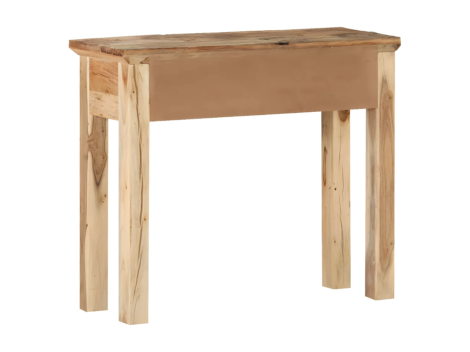 Konsolentisch,Flurtisch 90,5x30x75 cm Akazie und Recyceltes Massivholz -gkd13530