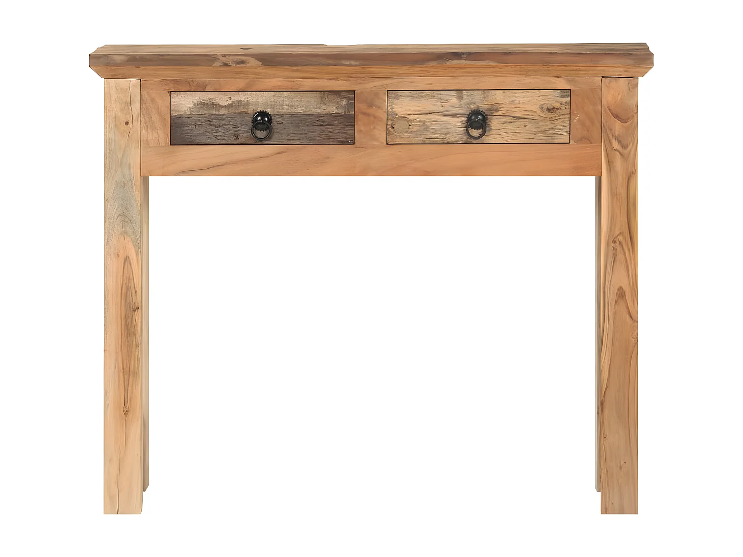 Table console 90,5x30x75 cm Bois d'acacia et de récupération GHR73986