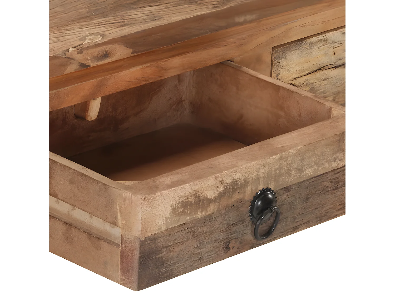 Table console 90,5x30x75 cm Bois d'acacia et de récupération GHR73986