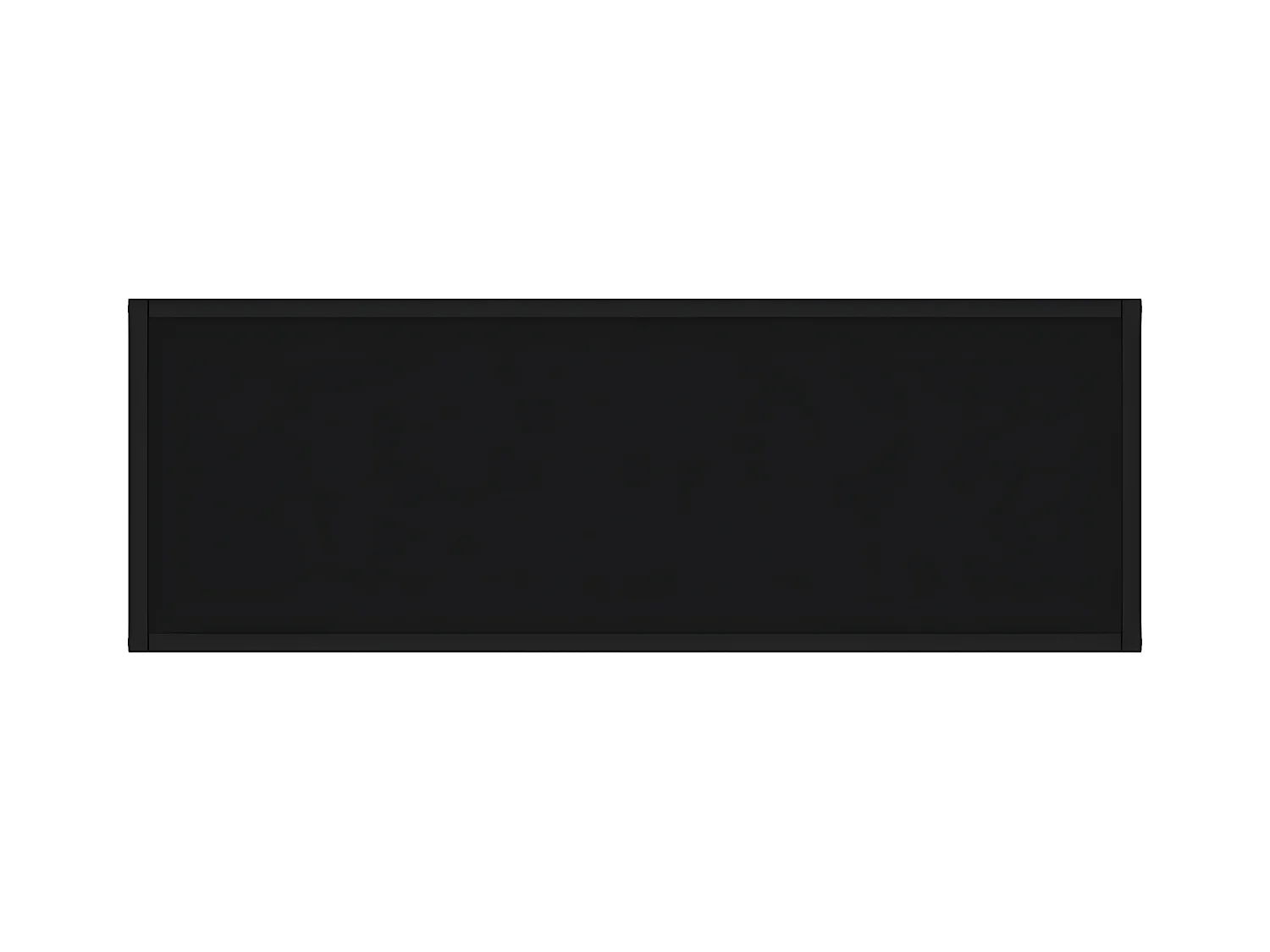 Konsolentisch,Flurtisch Schwarz 100x35x75 cm Hartglas -gkd319632