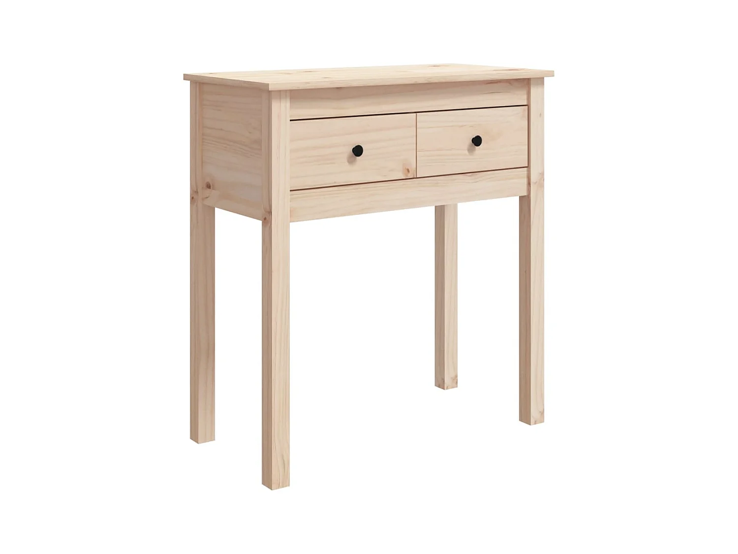 Table console 70x35x75 cm Bois massif de pin GHR68512