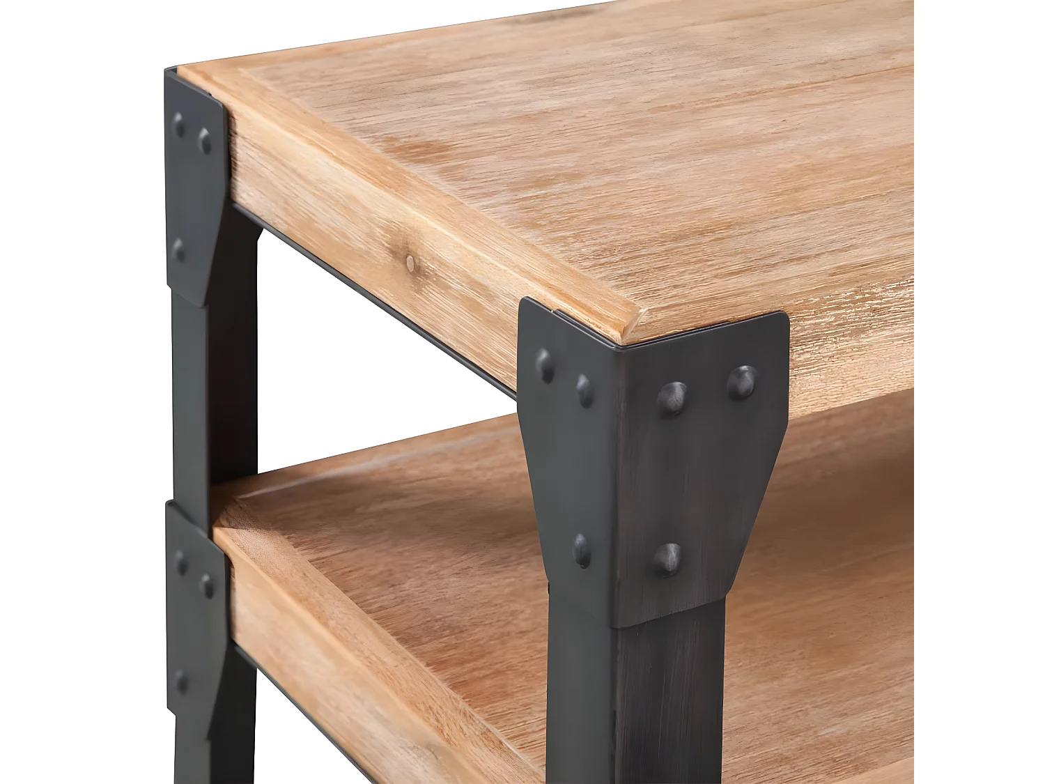 Table console Bois d'acacia massif 120 x 40 x 85 cm GHR62435