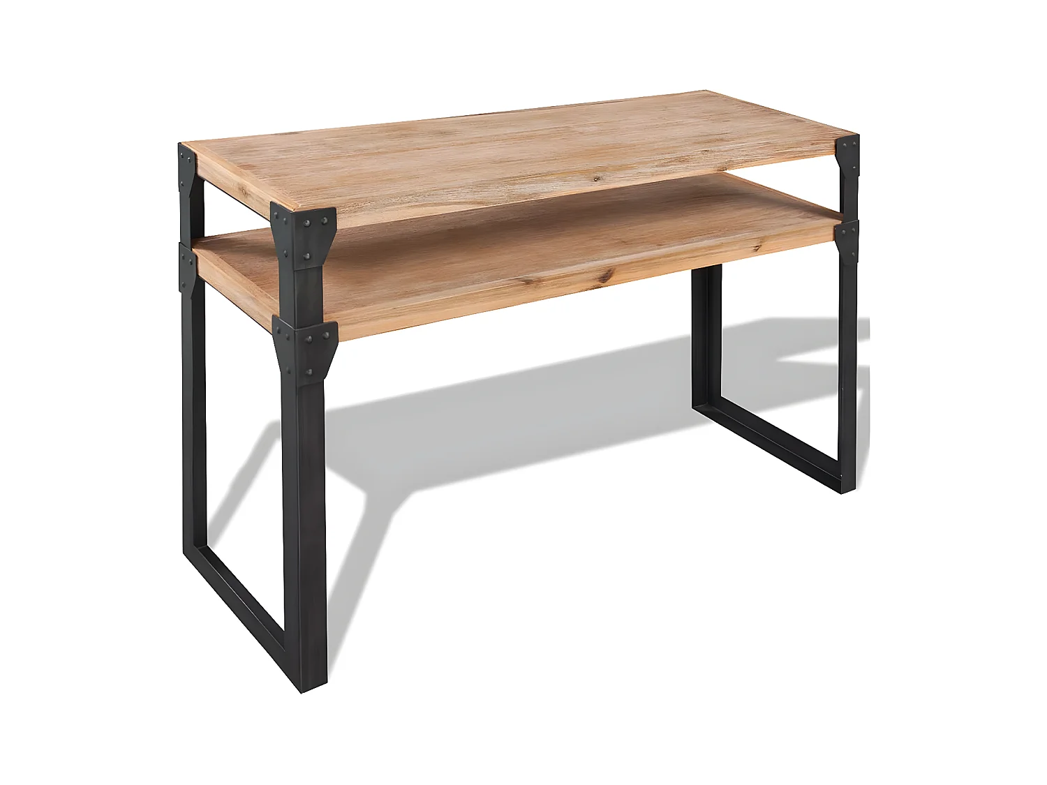 Wandtafel 120x40x85 cm massief acaciahout NL219565