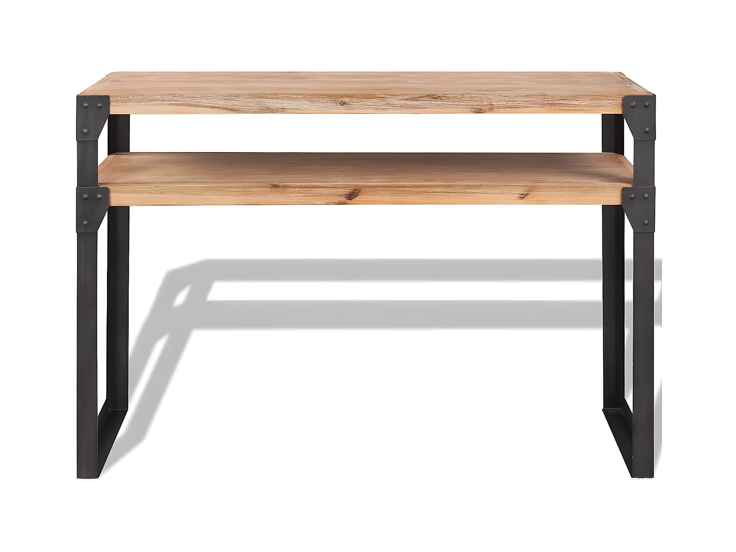 Wandtafel 120x40x85 cm massief acaciahout NL219565