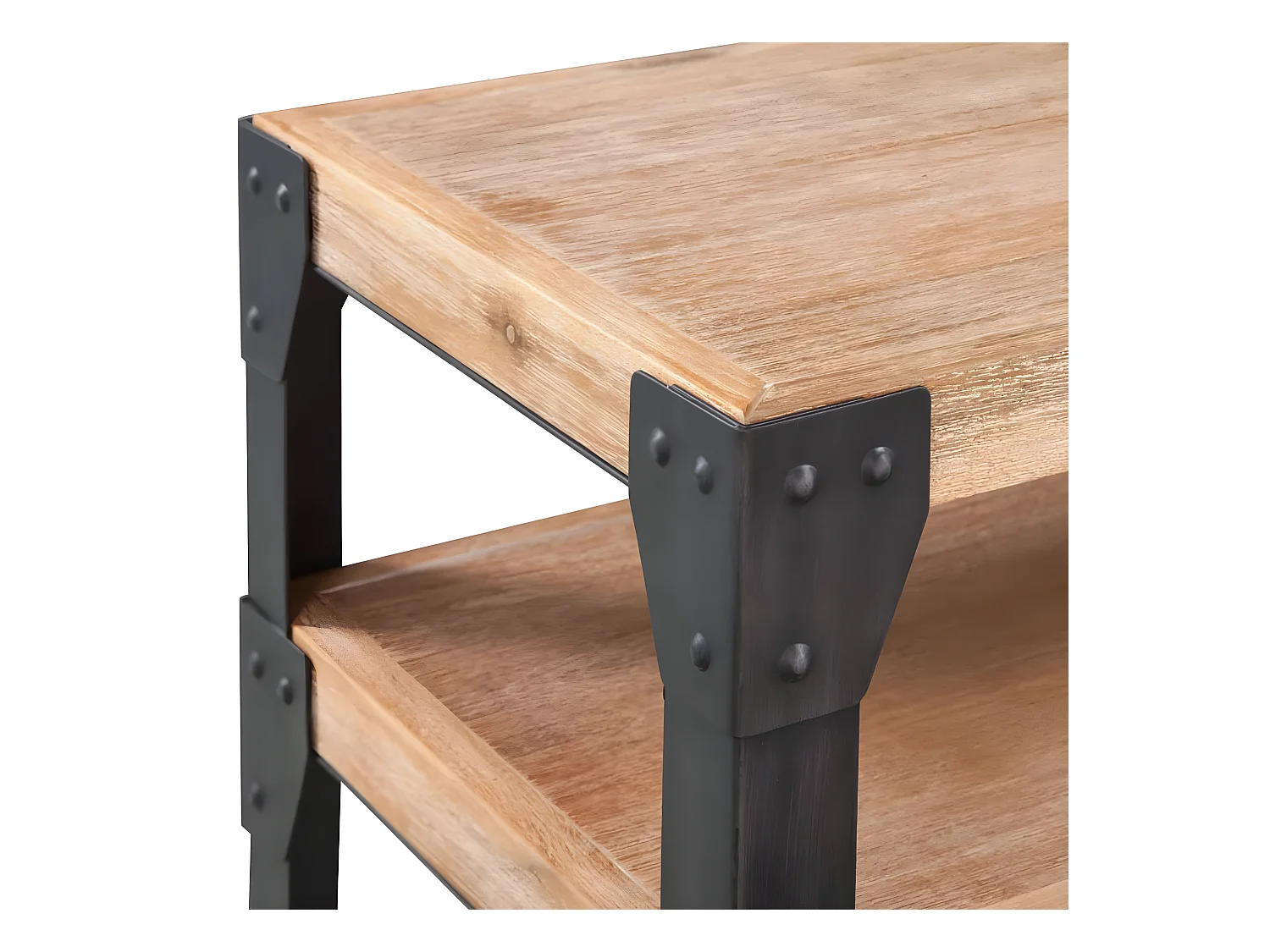 Wandtafel 120x40x85 cm massief acaciahout NL219565