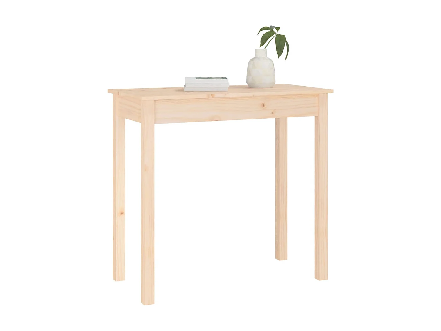 Table console 80x40x75 cm Bois massif de pin GHR69085