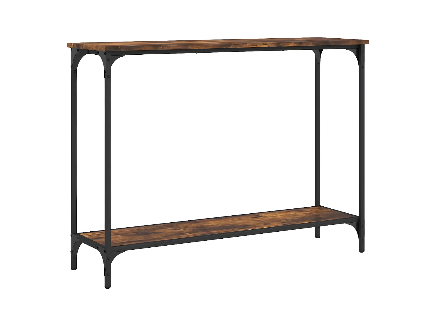 Konsolentisch,Flurtisch Räuchereiche 101x30,5x75 cm Holzwerkstoff -gkd334258