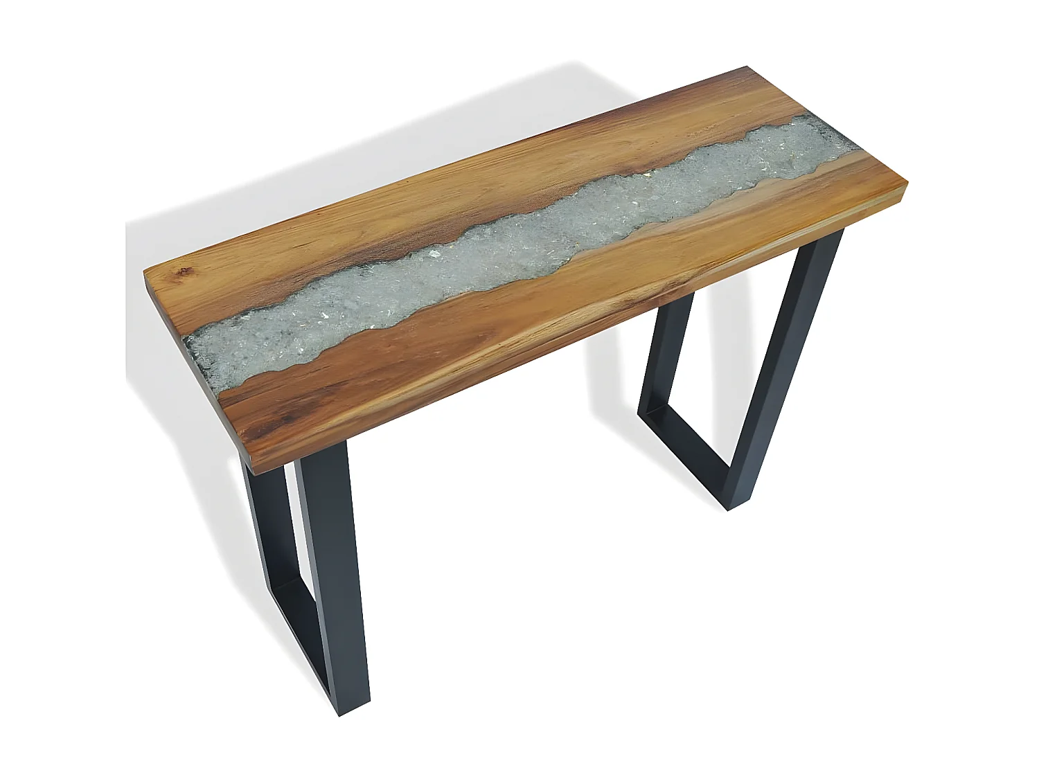 Table console Teck 100 x 35 x 75 cm GHR78393