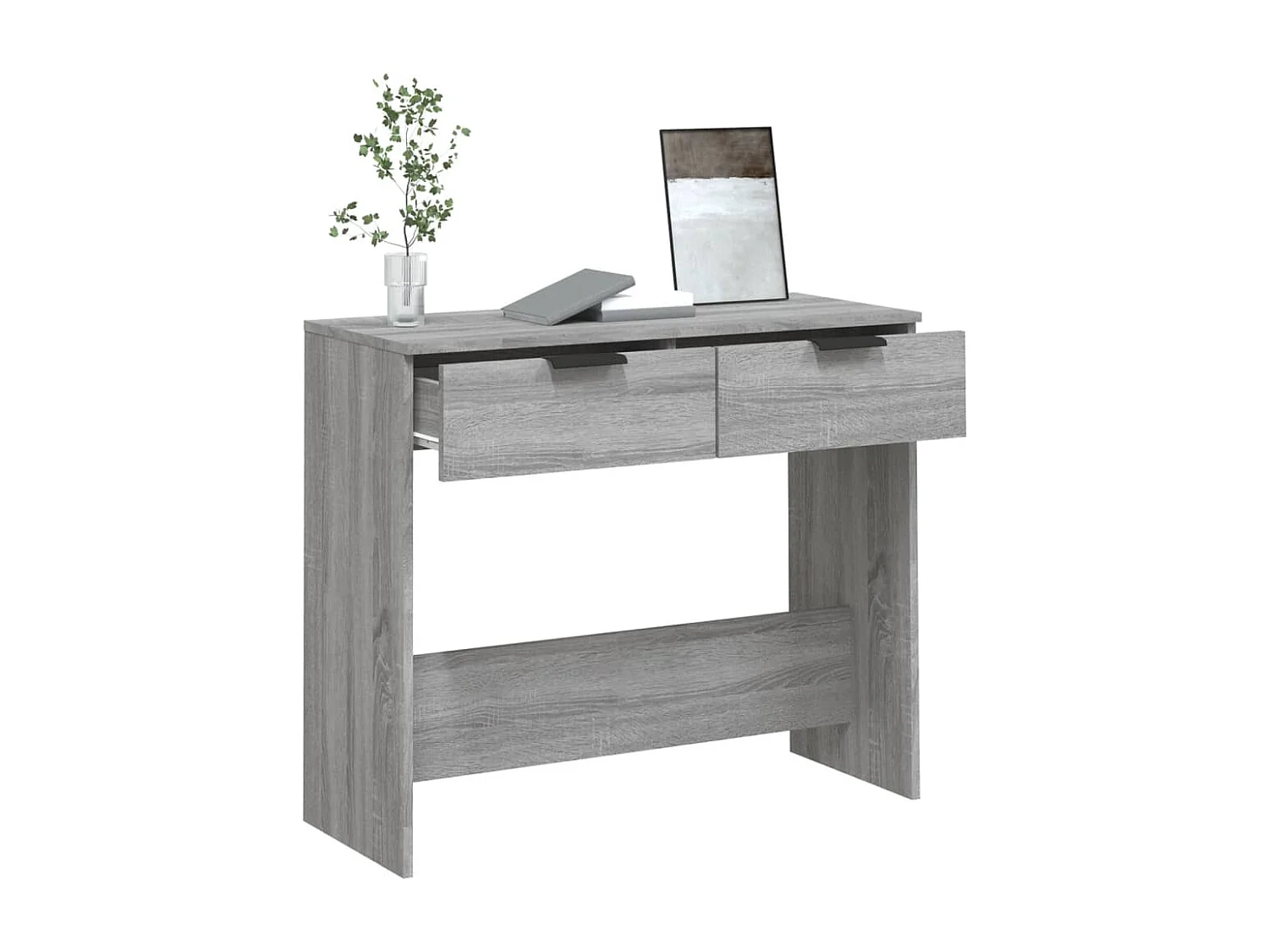Table console Sonoma gris 90x36x75 cm Bois d'ingénierie GHR25672