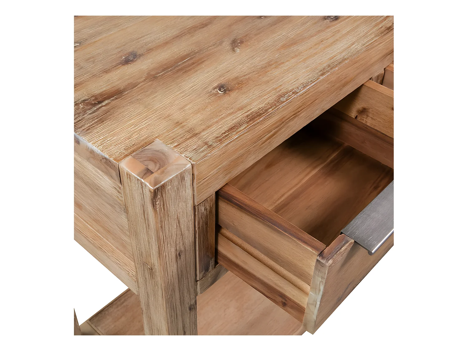 Table console 82x33x73 cm Bois d'acacia massif GHR19467